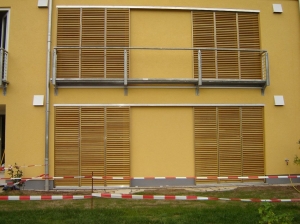 Schiebeläden Galerie Standard | Backhaus Bauelemente