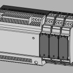 Schiebeläden elektrisch - 24V Reiheneinbaugerät