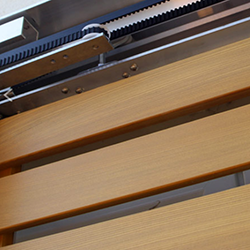 Fensterläden aus Holz - Schiebeläden